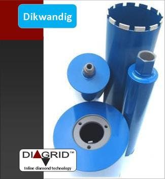 Diamant-Kernboor Nat dikwand voor Beton - Gewapend beton., Verzenden