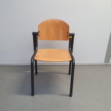 Schoolstoel - beuken kleur (alleen per set), Ophalen of Verzenden, Nieuw