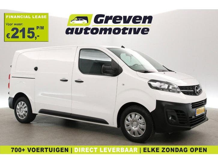 Opel Vivaro CDTI L2H1 | Airco | Cruise | 3 Zits |, Auto's, Bestelauto's, Handgeschakeld, Diesel, Wit, Opel