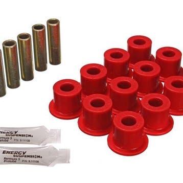 Energy Suspension 72-81 Scout II Red Front & Rear Leaf, Ophalen of Verzenden, Nieuw