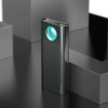 Powerbank met 5 Poorten en Quick Charge 3.0 - 20.000mAh LED, Verzenden, Nieuw, Baseus