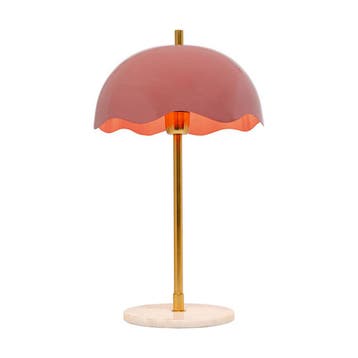 *WOONWINKEL* Kare Design Lia Pink Tafellamp Goud Met Roze En, Verzenden, Nieuw
