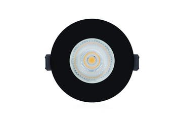 Integral inbouwspot Zwart rond IP65 | zaagmaat 7cm | incl..., Ophalen of Verzenden, Nieuw