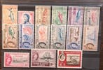 Turks- en Caicos-eilanden - Virgin Eilanden 1956/1957 -, Gestempeld