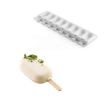 Silikomart Siliconen IJsvormpjes Mini Classic (16x) + 100stk, Verzenden, Nieuw