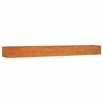Duurzame cortenstaal plantenbak 480cm - 54% retourdeal, 100 cm of meer, Balkon, Nieuw, Ophalen of Verzenden