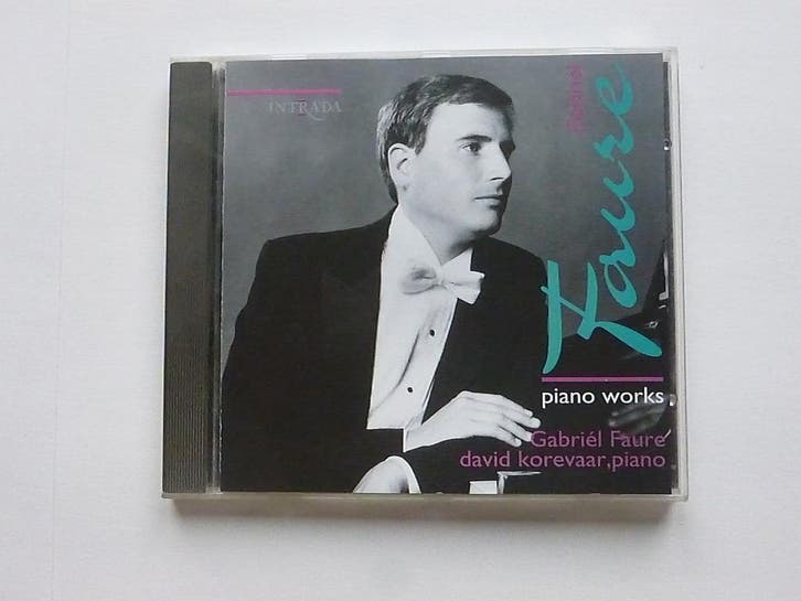 Gabriel Faure - Piano Works / David Korevaar, Cd's en Dvd's, Cd's | Klassiek, Zo goed als nieuw, Ophalen of Verzenden