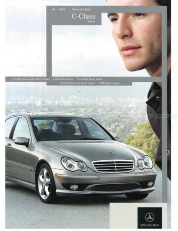 2005 MERCEDES BENZ C KLASSE SEDAN | SPORT COUPE SPORT, Nieuw, Author