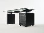 Tecno - Tecno - Bureau - Staal, Aluminium, Glas - Secretaris, Antiek en Kunst