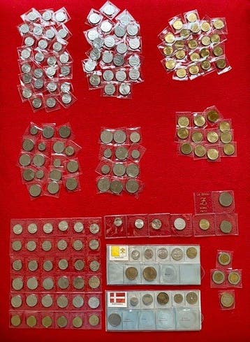 Italië Vaticaanstad & Denemarken. Lotto 170 Monete in Lire
