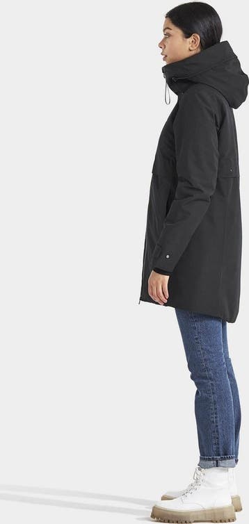 Didriksons - Maat 42 - Helle Wns Parka 3 - Black - Vrouwen, Verzenden, Nieuw
