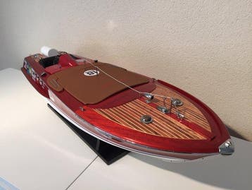 Maquette RIVA Aquarama version Zoom de course 1/12 bois 53, Nieuw