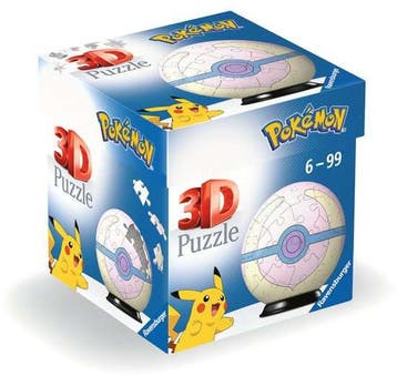 Pokemon Heal Ball 3D Puzzel (54 stukjes) | Ravensburger -, Hobby en Vrije tijd, Denksport en Puzzels, Verzenden, Nieuw