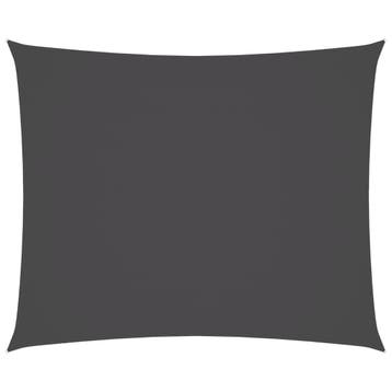 Antraciet schaduwdoek 4x6m waterafstotend - 40% goedkoper, Ophalen of Verzenden, Zo goed als nieuw