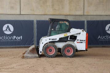 Veiling: Schranklader Bobcat S450 Diesel 35.9kW 2015, Ophalen, Wiellader of Shovel