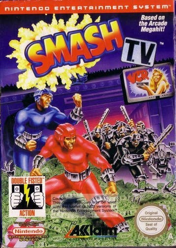 Smash TV (Nintendo (NES)), Verzenden, Gebruikt
