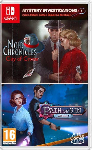 Switch Mystery Investigations 1: Noir Chronicles: City of Cr, Verzenden, Zo goed als nieuw