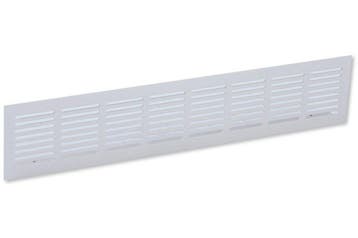 OUTLET Nedco plintrooster aluminium - 400x80mm - 576007, Ophalen of Verzenden, Nieuw