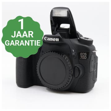 10% korting | Canon EOS 70D, Audio, Tv en Foto, Verzenden, Gebruikt, Canon