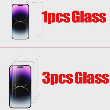 HD Tempered Glass Screen Protector voor iPhone 11 t/m 17 Pro, Verzenden, Nieuw