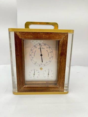 G. Testera - Barometer - Hout - 3,75 kg