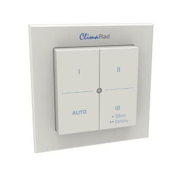 ClimaRad K-Fan inclusief montageset en afstandsbediening, Doe-het-zelf en Verbouw, Ophalen of Verzenden, Nieuw, Afzuiger