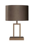 LED vloerlamp poot | Cacao | Monza | 21cm | Excl. Lampenkap, Ophalen of Verzenden, Nieuw