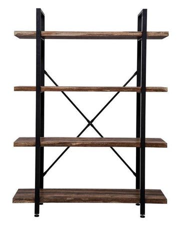2dekans | Wandkast boekenkast Stoer - industrieel design -, Ophalen of Verzenden, Zo goed als nieuw