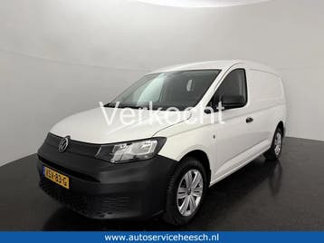 Zakelijke lease - Volkswagen Caddy Maxi 2.0 TDI L2H1 l, Stof, Gebruikt, Wit, Handgeschakeld