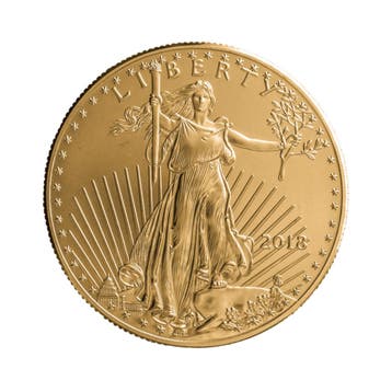 Gouden American Eagle munt 1 troy ounce, Verzenden