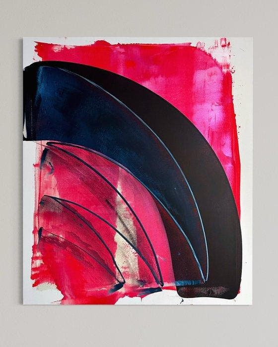 Eren - Arc of Fire - XXL, Antiek en Kunst, Kunst | Schilderijen | Modern