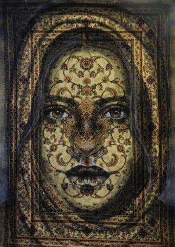 Jacqueline Klein Breteler - Portrait on Tapestry