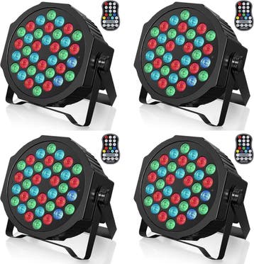 DMX LED Spots Oplaadbaar | 6000mAh | Retourdeal 52% Korting, Ophalen of Verzenden, Zo goed als nieuw