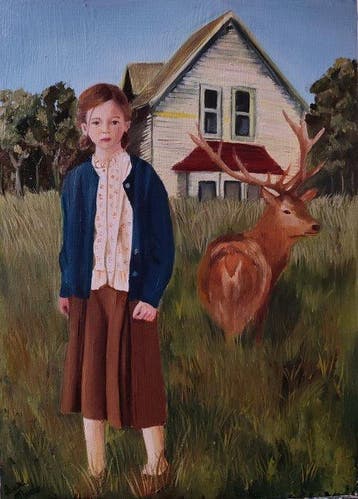 laura Muolo - Anne e la casa nel bosco, Antiek en Kunst