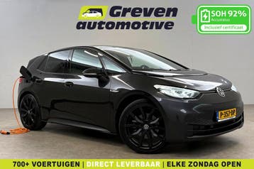 Volkswagen ID.3 58KWH First Black Edition  Snelladen  SOH, Auto's, Volkswagen, Automaat, Zwart, Elektrisch, Nieuw