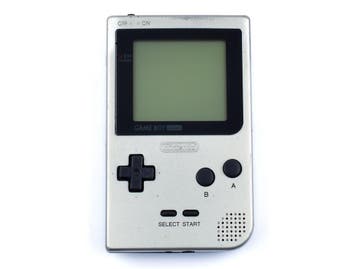 Gameboy Pocket Silver (Black Lens), Ophalen of Verzenden, Zo goed als nieuw