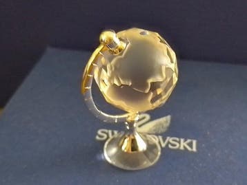 Swarovski - Beeldje - Globe, Silver - 626853 - Box +