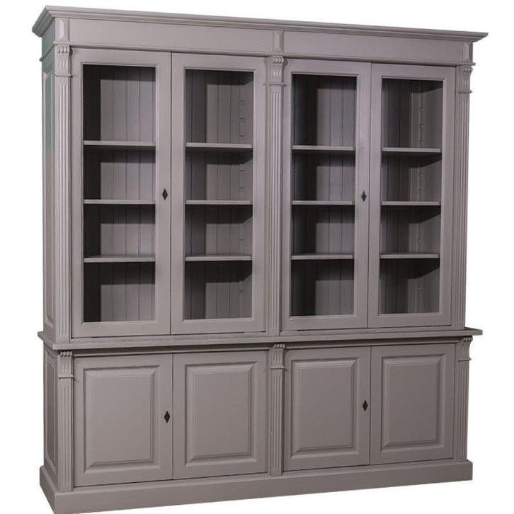 Buffetkast grijs 60704 Toulouse 220 x 240cm, Huis en Inrichting, Kasten | Buffetkasten, Ophalen of Verzenden