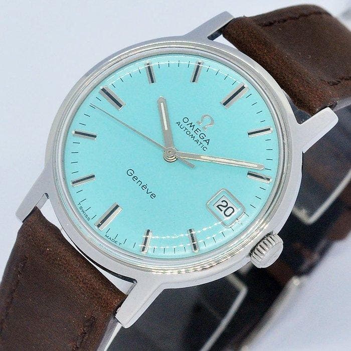 Omega - Automatic Geneve - 166.070 - Heren - 1969, Sieraden, Tassen en Uiterlijk, Horloges | Heren
