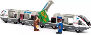 BRIO World TGV-hogesnelheidstrein - Speeltrein voor kinderen, Ophalen of Verzenden, Nieuw