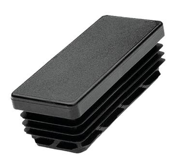 Rechthoek Insteekdop - 30x20mm - 20 Stuks - Standaard Geribb, Ophalen of Verzenden, Nieuw, Universele onderdelen