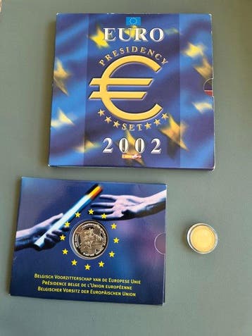 België, Finland. Euro 2002/2012 (3 items) (Zonder