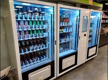 Frisdrank Automaten verschillende varianten, Nieuw