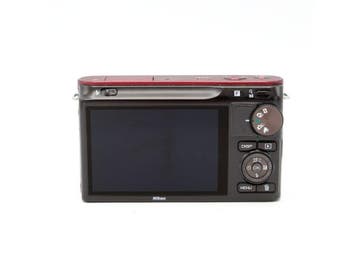Nikon 1 J2 - Camera Body - Aantal Opnamen 6300 - Rood (Occ), Verzenden, Nieuw, Nikon