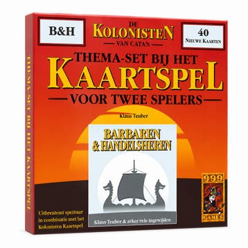 999 Games De Kolonisten van Catan Het Kaartspel Barbaren & H, Verzenden, Nieuw