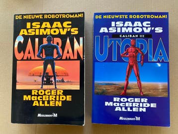 Science Fiction - 2 Robotromans - Naar Isaac Asimov, Ophalen of Verzenden, Gelezen