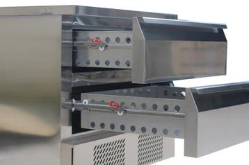 Combisteel Koel-/vrieswerkbank | Laag Model | 116L | 1 Lade, Ophalen of Verzenden, Nieuw