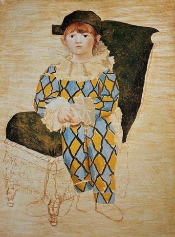 Pablo Picasso (1881-1973) - Paul en arlequin