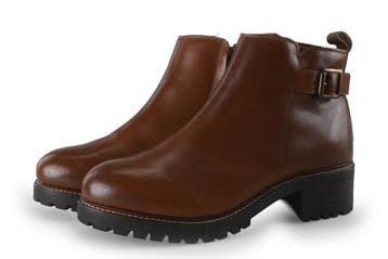 Mysa Laarzen in maat 42 Cognac, Kleding | Dames, Schoenen, Hoge laarzen, Overige kleuren, Verzenden, Zo goed als nieuw