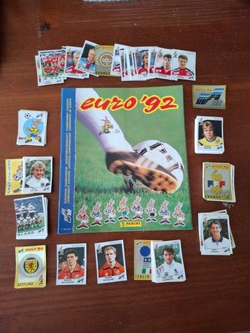 Panini Euro 92 - No writing - Free shipping! Marco van, Verzamelen, Nieuw